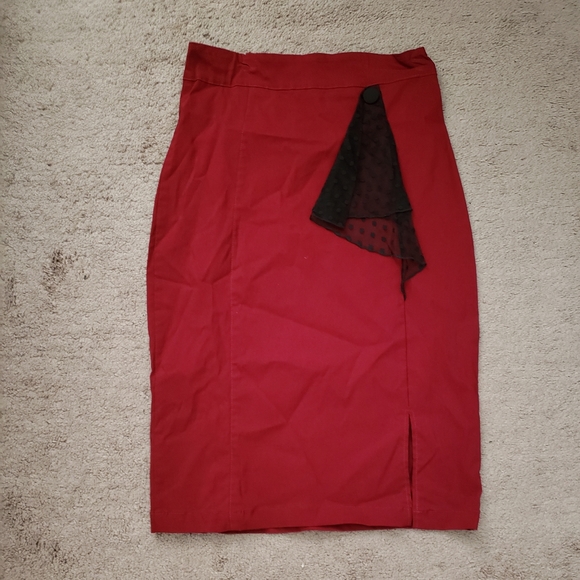 Modcloth Rock Steady pin up Pencil skirt Sz XL - Picture 2 of 4